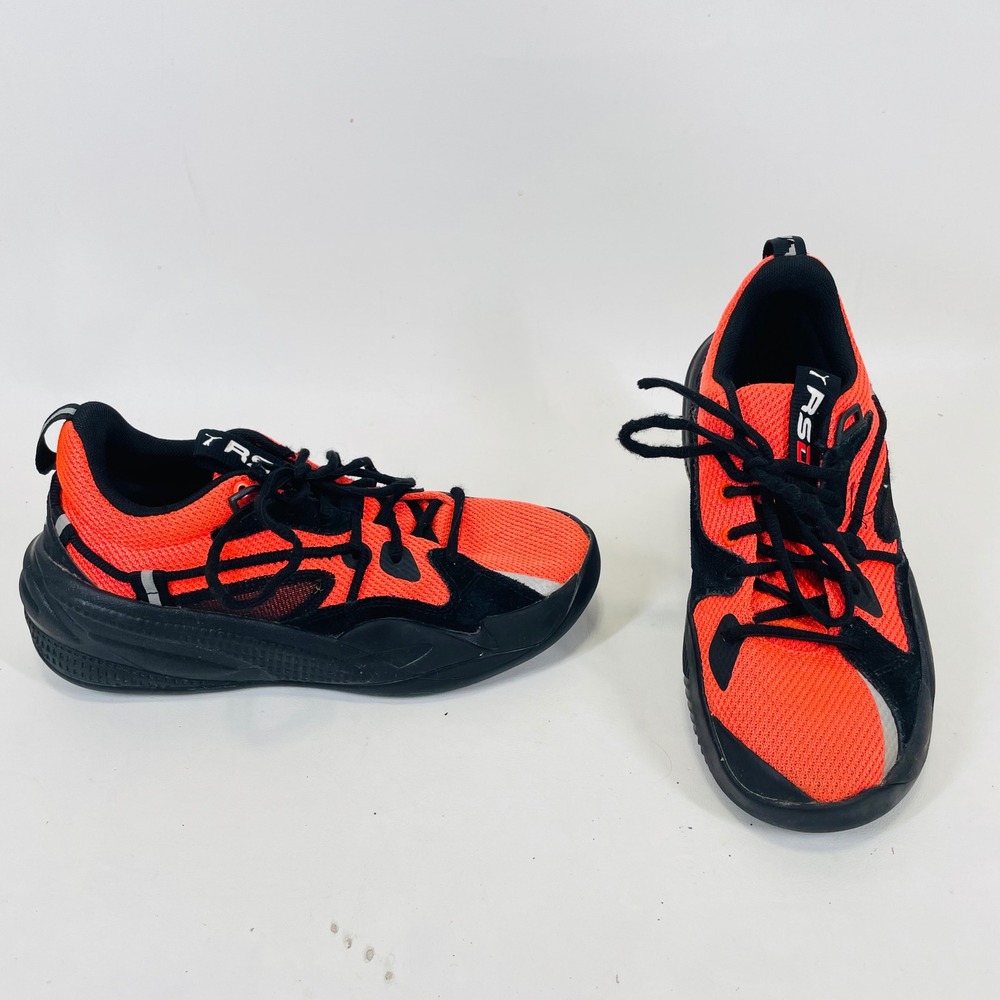 Puma RS-Dreamer J. Cole Neon Orange Black Basketball Shoes 194166-16 Mens 6C